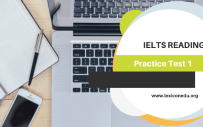 IELTS Reading Practice Test 1