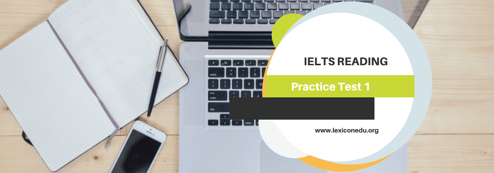 IELTS Reading Practice Test 1